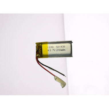Lithium Polymer Rechargeable Battery 501430 3.7v 210mAh